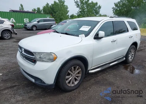 2013 Dodge Durango Crew из США, поврежденный, VIN 1C4RDJDG9DC667338